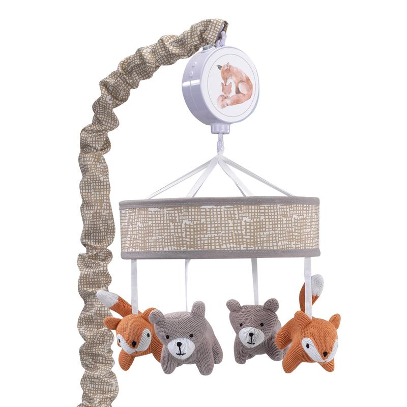 Lambs & Ivy Painted Forest Musical Baby Crib Mobile