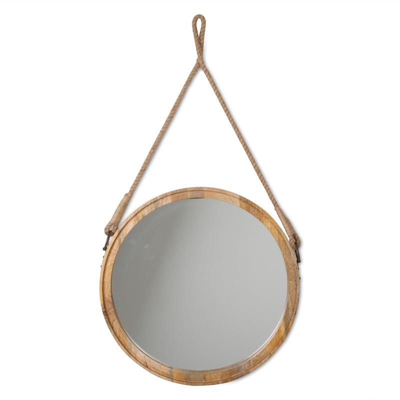 TAG Mango Wood Mirror Wall Decor
