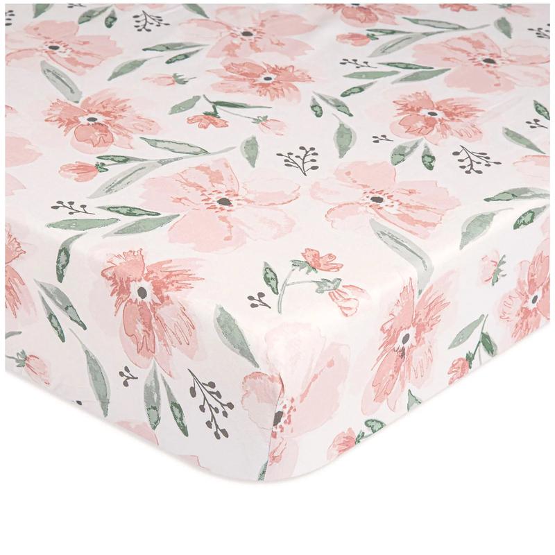 Crane Baby Parker Floral Crib Sheet
