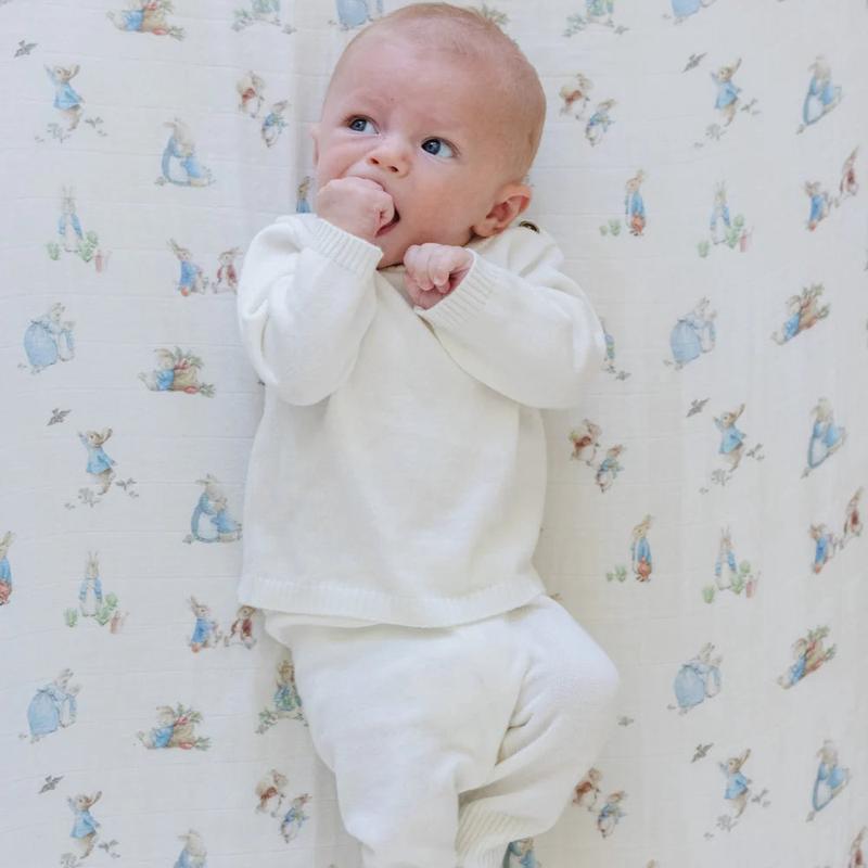 Saranoni Boy Peter Rabbit Changing Pad Cover