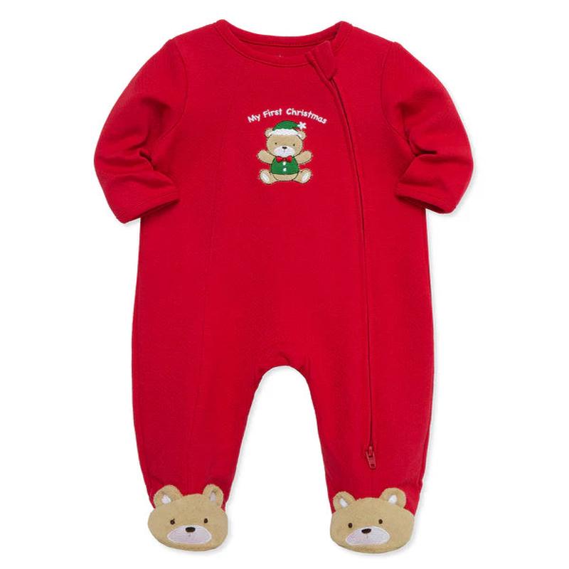 Little Me Bear Footie