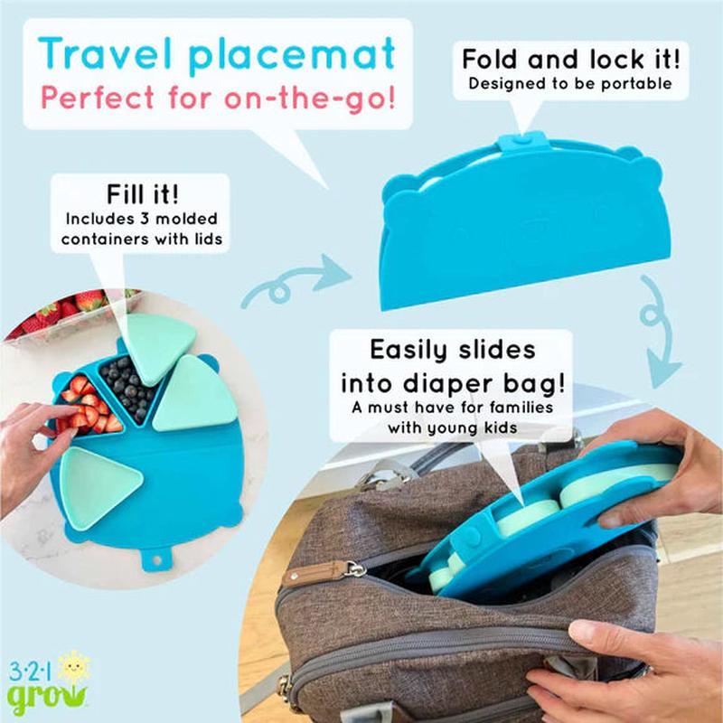 321Grow On The Go Snack Mat