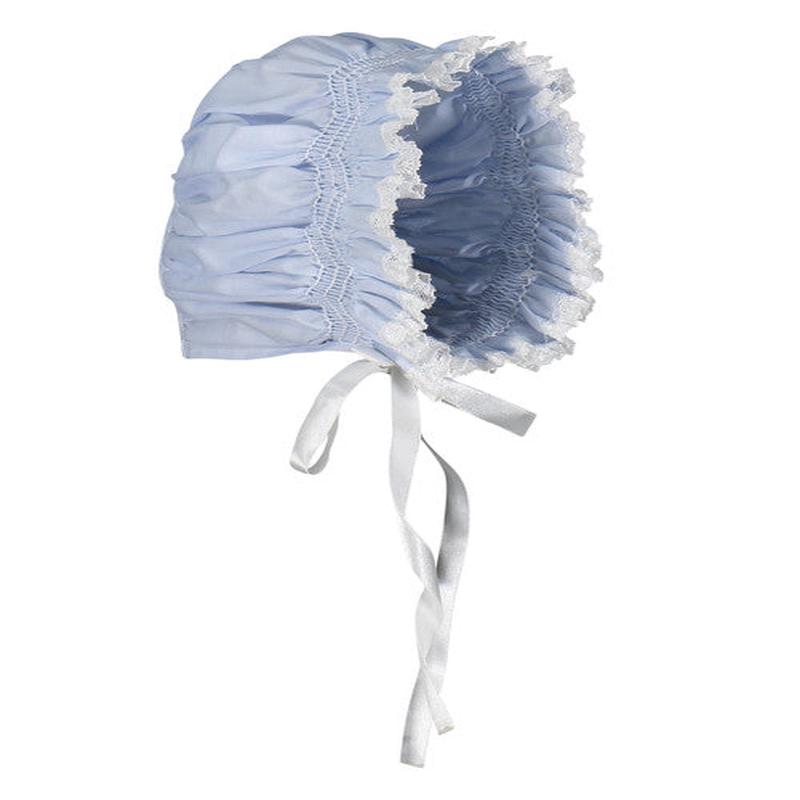 Feltman Brothers Smocked Lace Bonnet