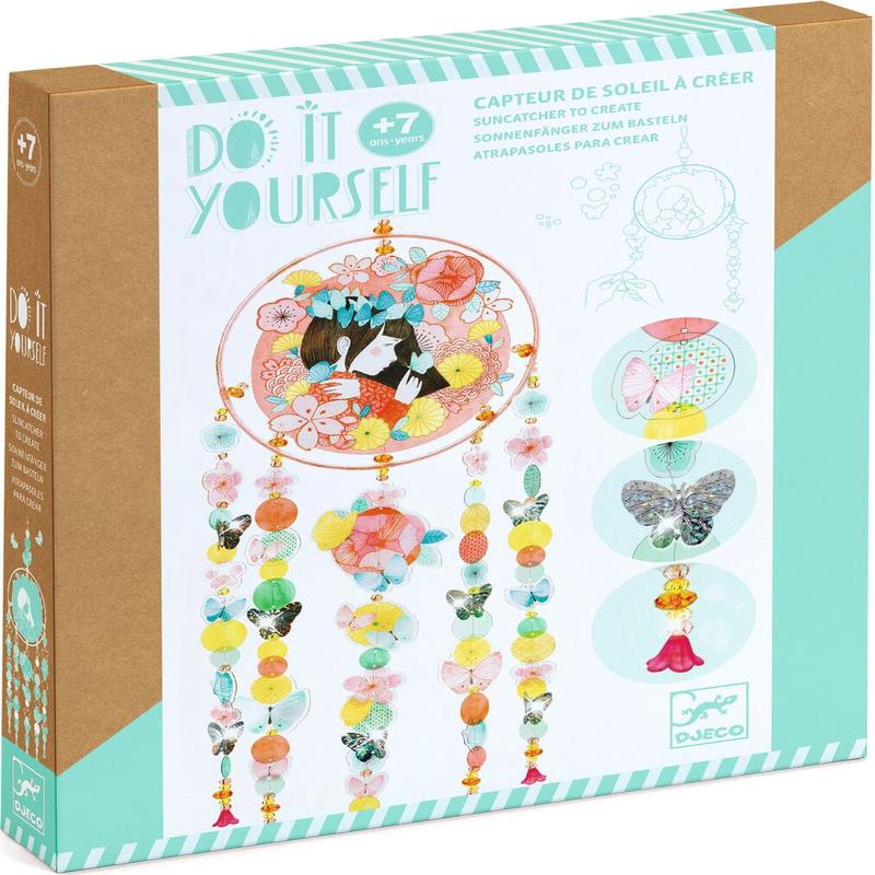 DIY Butterflies Suncatchers