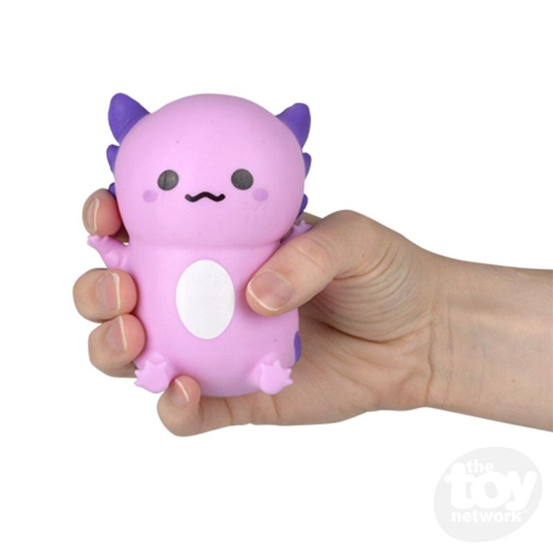 Squish & Stretch Axolotl 4\"
