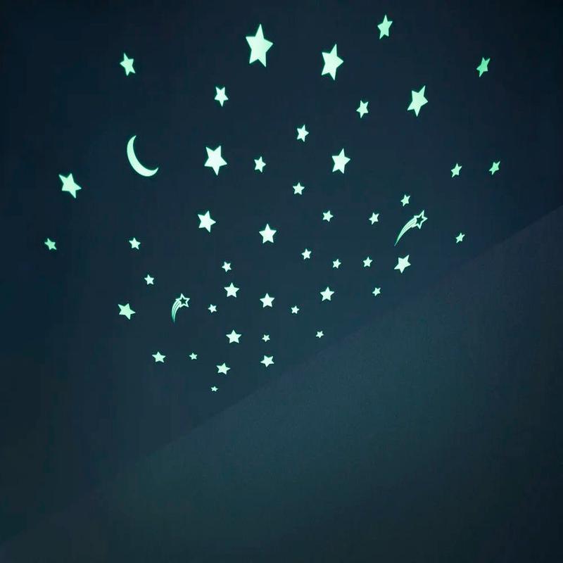 Starry Night Glow Wall Stickers