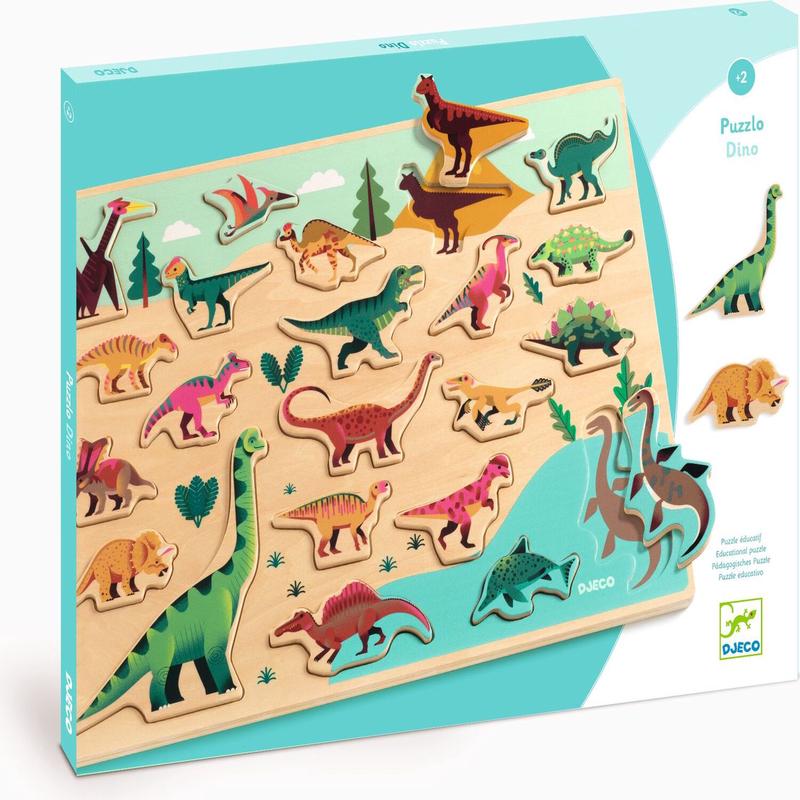 Dino Wooden Puzzle