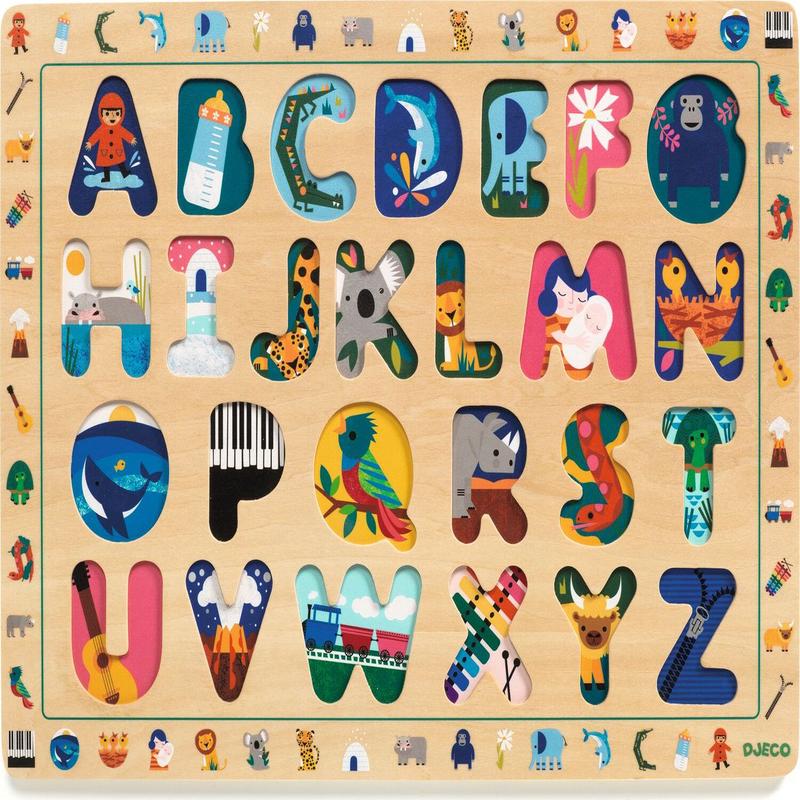 ABC Wooden Puzzle