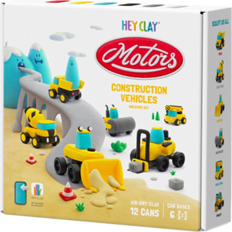 Construction Vehicles Hey Clay