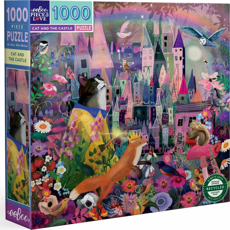 Cat and the Castle 1000pc Puzzle