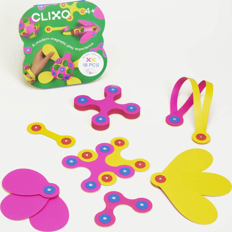 Itsy Pink/Yellow Clixo Pack