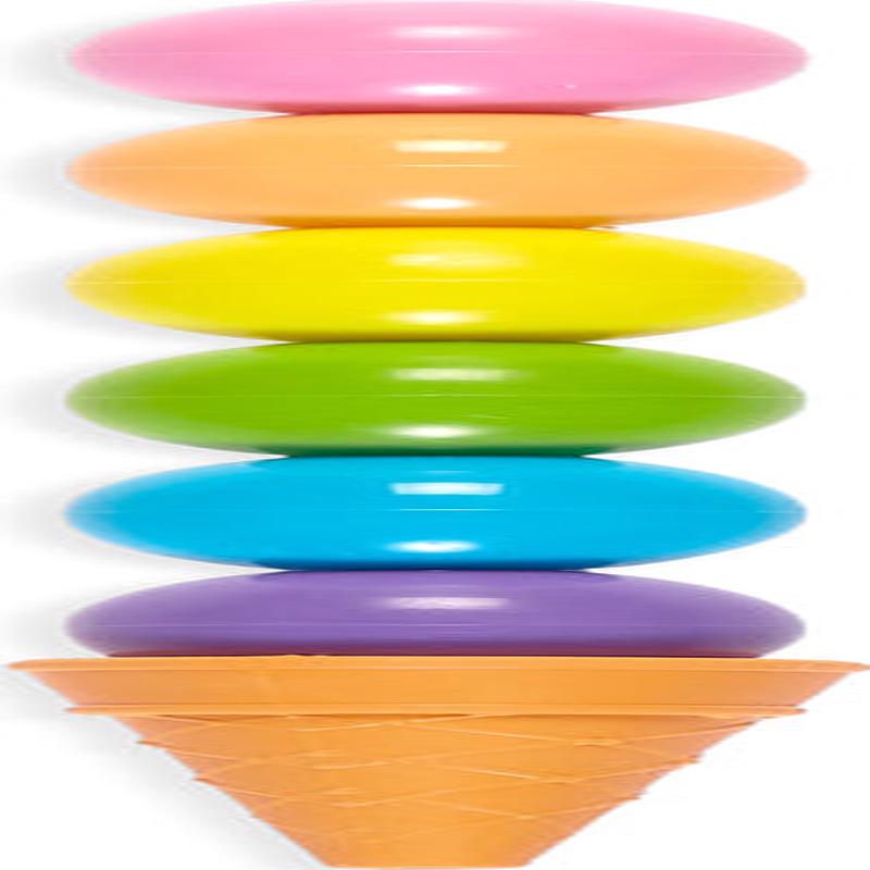 Rainbow Scoops Stacking Erasable Crayons + Scented Eraser