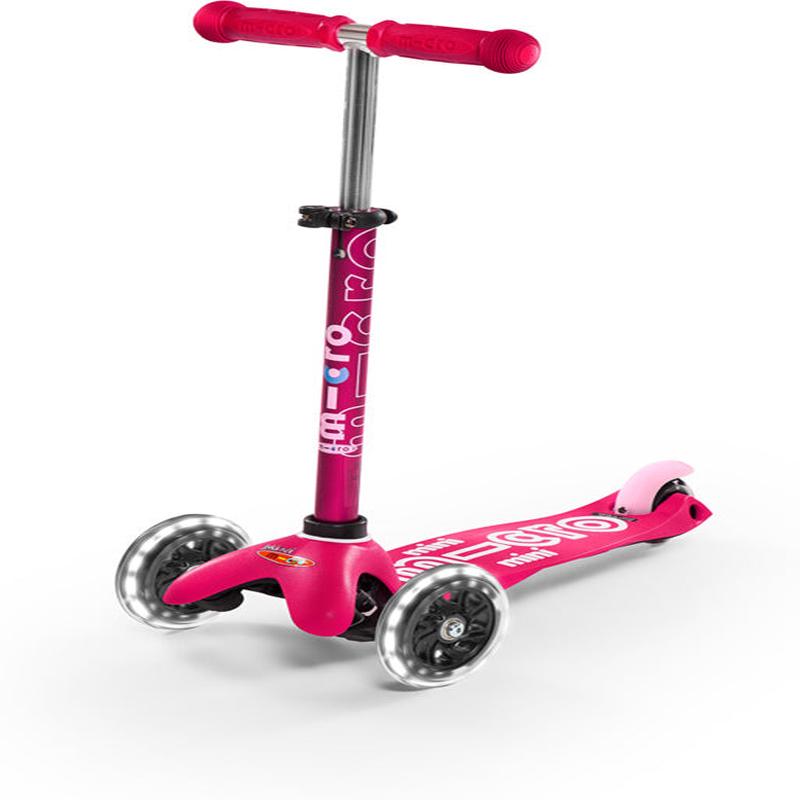 Micro Mini Deluxe Scooter - Pink LED
