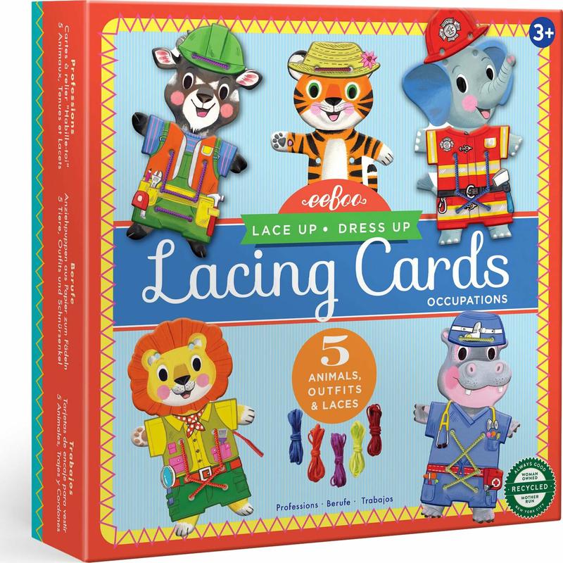 Occupations Dress Up Lacing Card