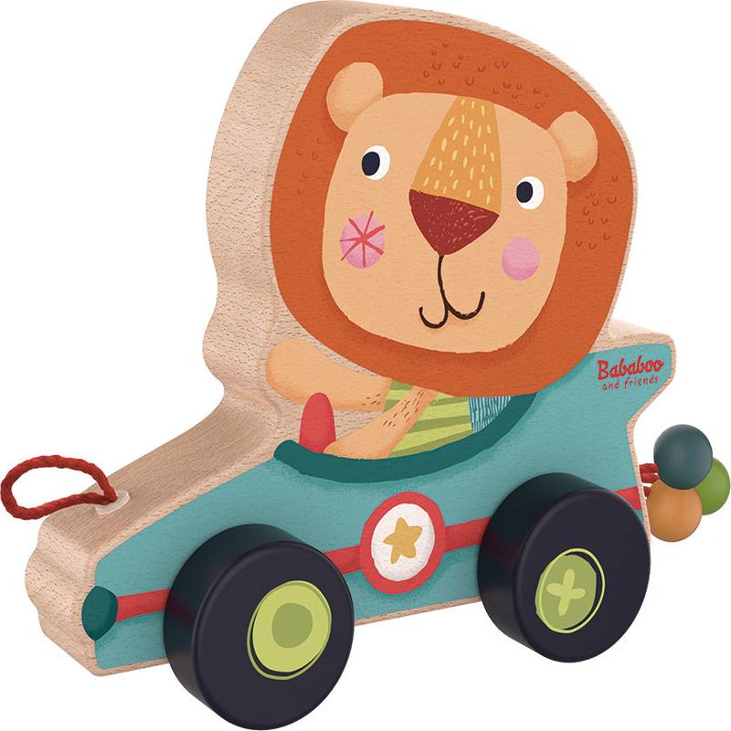 Lion Push and Pull Toy