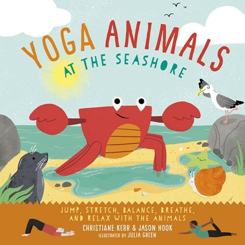 Yoga Animals At the Seashore