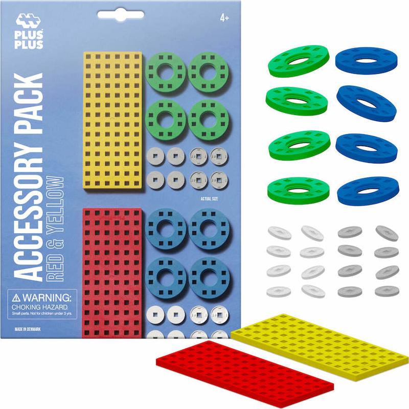 Plus-Plus Accessory Pack - Red & Yellow