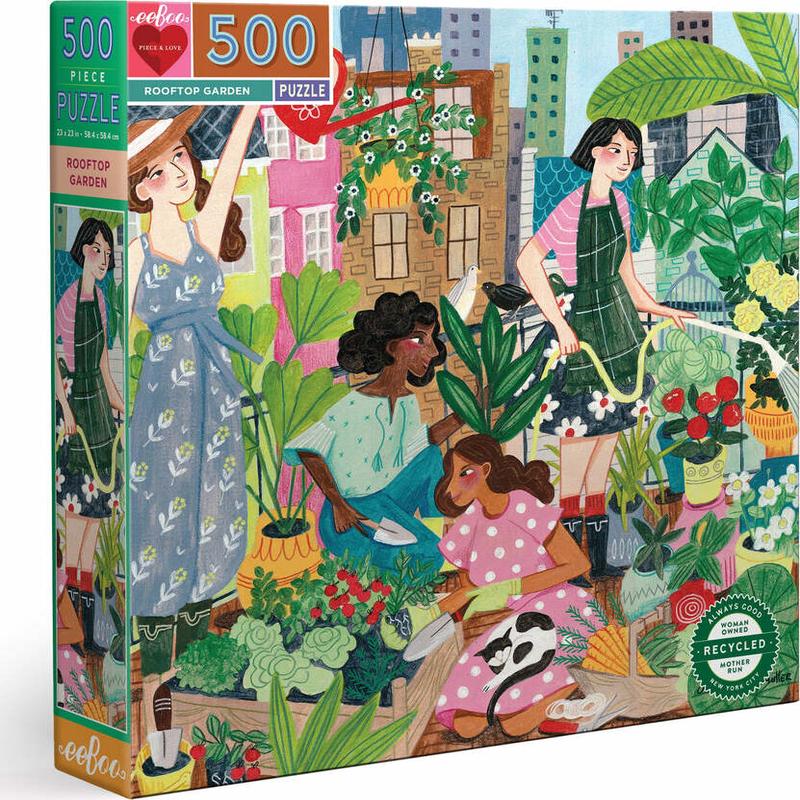 500pc Puzzle - Rooftop Garden