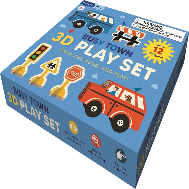 Busy Town 3D Play Set