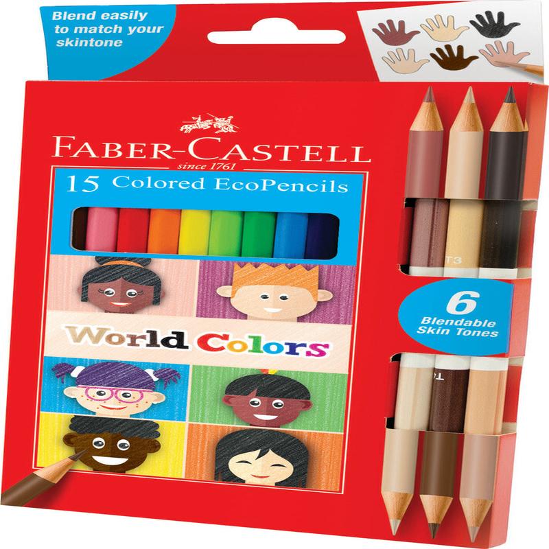 World Colors - 15ct EcoPencils