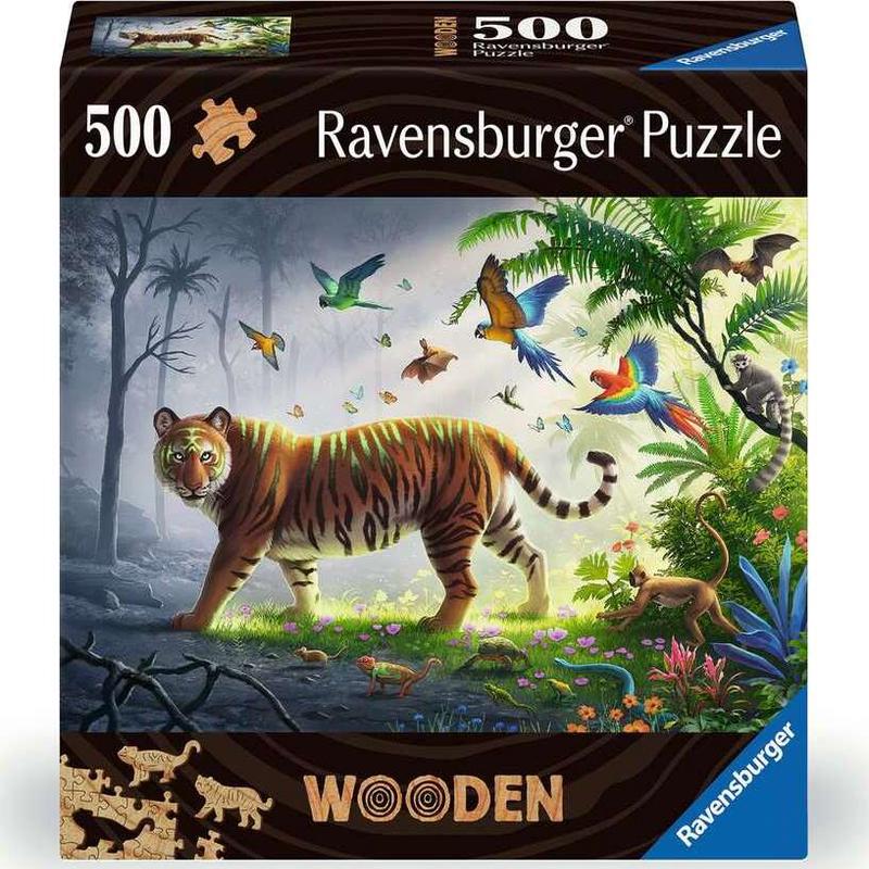 WOOD: Jungle Tiger 500pc