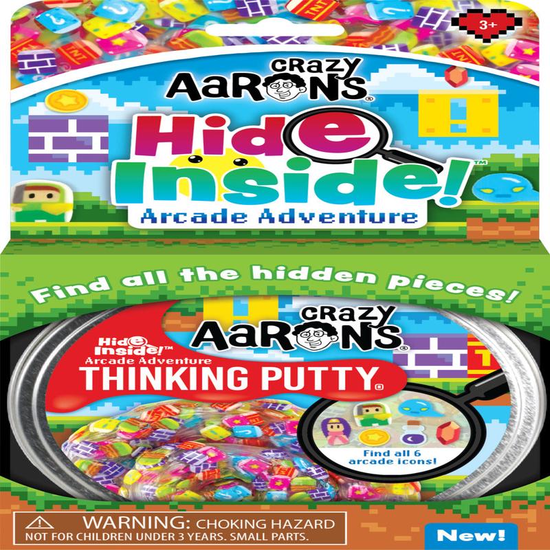 Arcade Adventure Hide Inside Thinking Putty