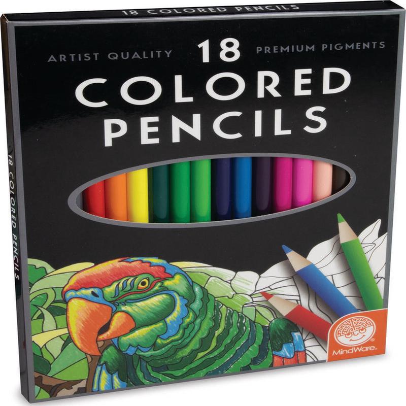 18 Colored Pencils