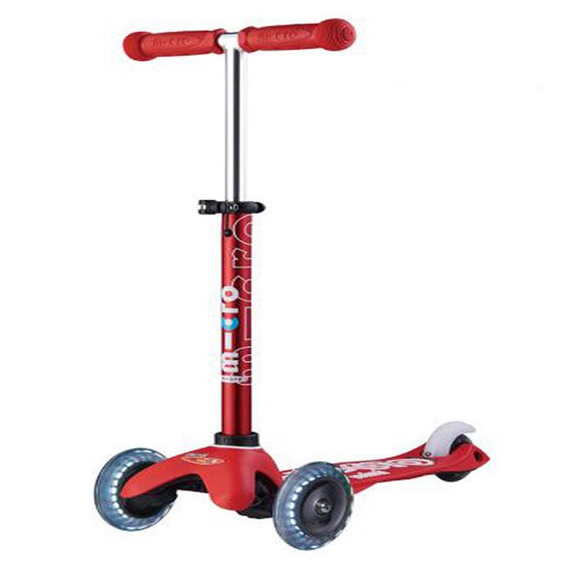 Micro Mini Deluxe Scooter - Red LED