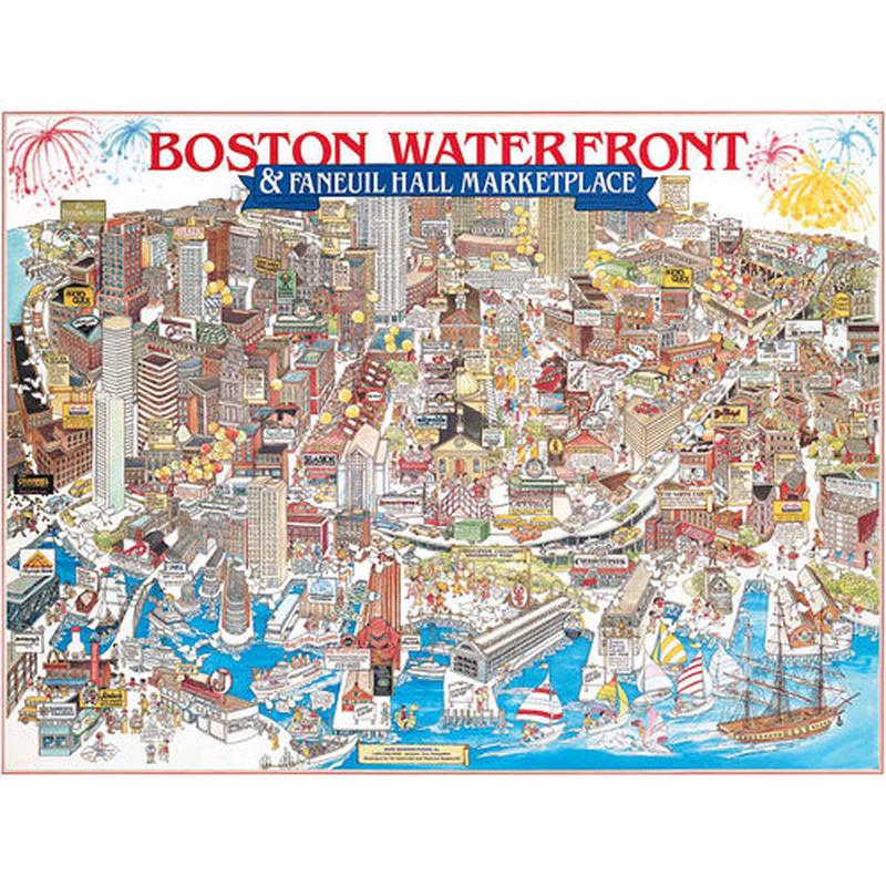 1000pc Puzzle - Boston, MA