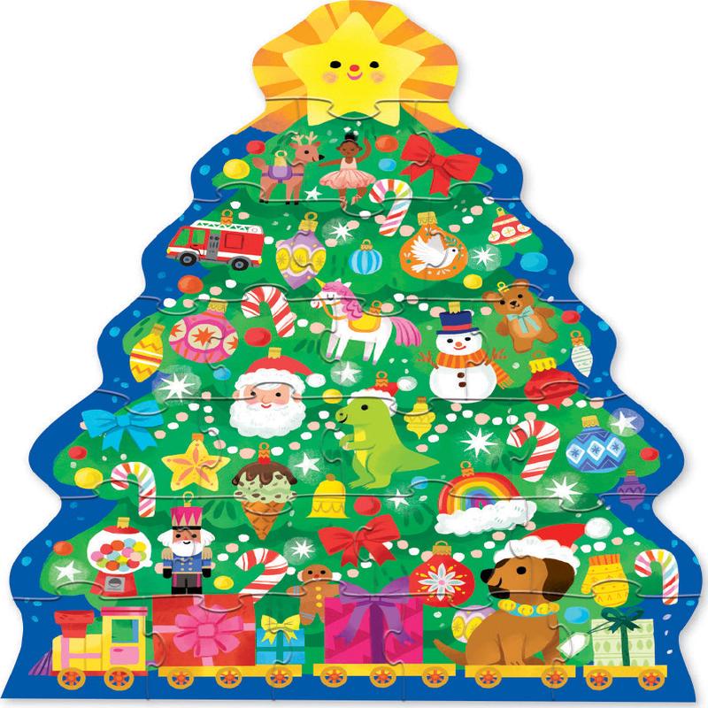 24pc Puzzle - Christmas Tree