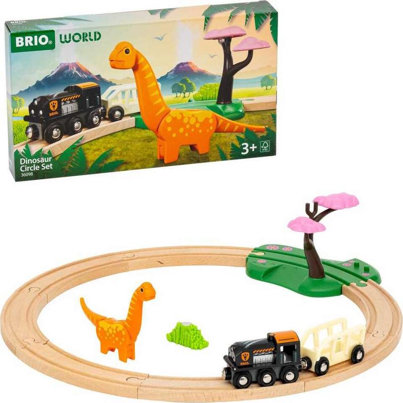 Brio World Dinosaur Circle Train Set
