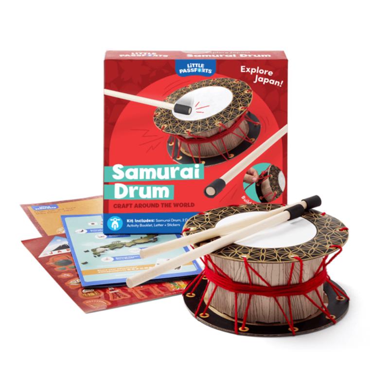 Craft Around the World: Samurai Drum